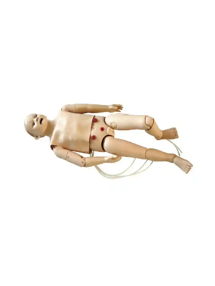 Full-Functional Child CPR and Nursing Manikin (5 Years) with monitor