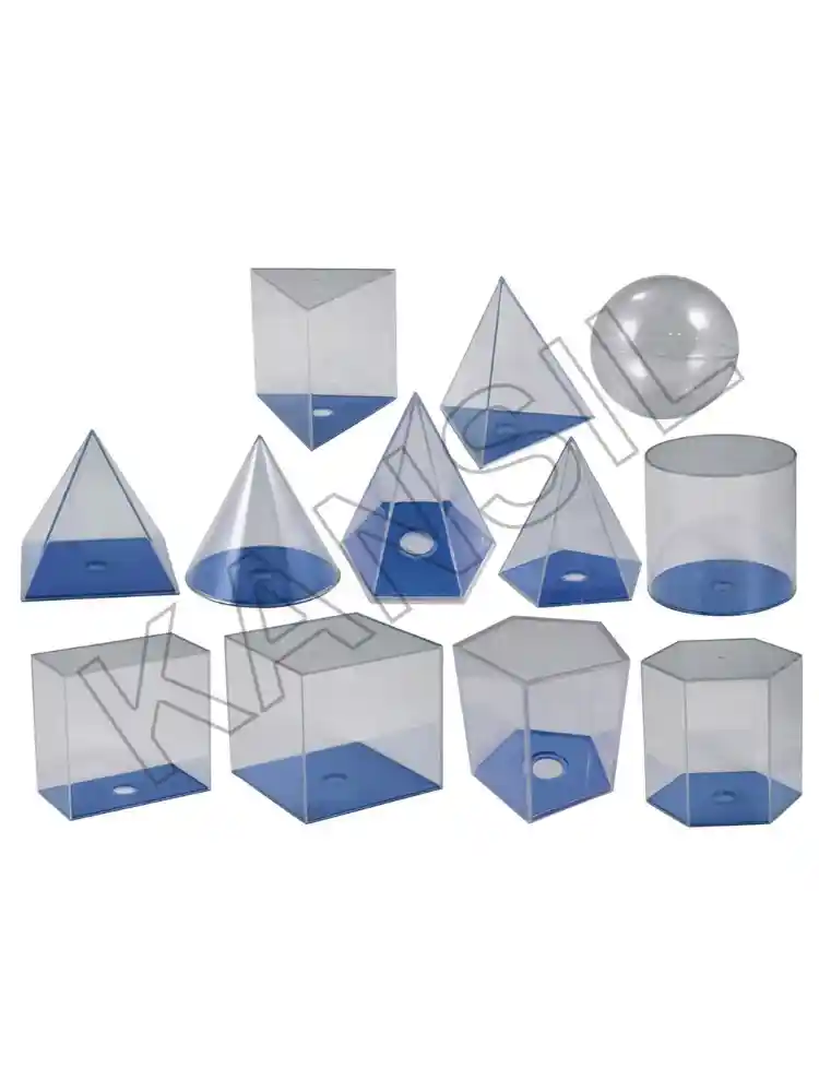 3D solids set 5 cm