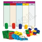 Place Value Game with Counters Math manipulative