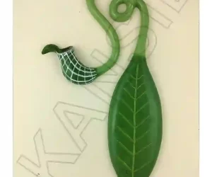 Pitcher Plant Model on MDF Board 60 x 45 cm
